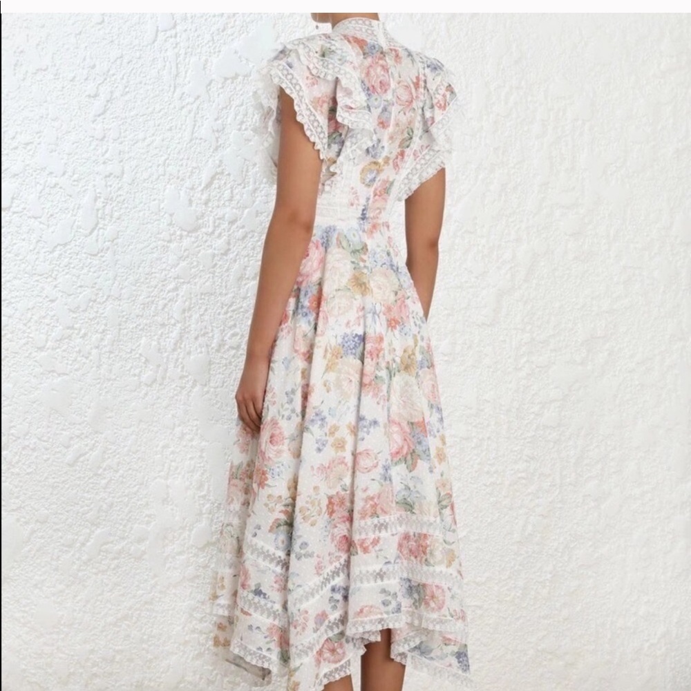 Nwot Zimmermann Bowie cotton lace dress - Picture 4 of 12